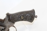 Ornate BELGIAN Antique 9mm PINFIRE Revolver - 2 of 17