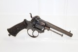 Ornate BELGIAN Antique 9mm PINFIRE Revolver - 14 of 17