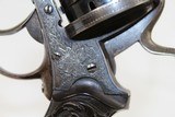 Ornate BELGIAN Antique 9mm PINFIRE Revolver - 6 of 17