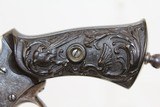 Ornate BELGIAN Antique 9mm PINFIRE Revolver - 5 of 17