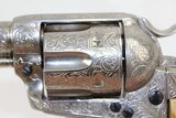 ENGRAVED 1st Gen COLT BISLEY SAA .38-40 Revolver - 9 of 15