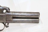 BRITISH Antique SWIVEL Barrel O/U .38 Pistol - 11 of 11