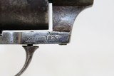 SPANISH Antique OVIEDO 1870 Pinfire 11mm Revolver - 6 of 11