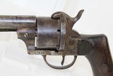 SPANISH Antique OVIEDO 1870 Pinfire 11mm Revolver - 3 of 11
