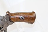 Antique BELGIAN Folding Trigger POCKET Revolver - 2 of 10