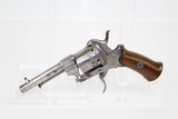 Antique BELGIAN Folding Trigger POCKET Revolver - 1 of 10