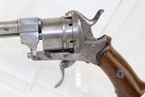 Antique BELGIAN Folding Trigger POCKET Revolver - 3 of 10