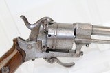 Antique BELGIAN Folding Trigger POCKET Revolver - 9 of 10