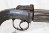 BRITISH Antique SCOTT of LONDON Pepperbox Revolver - 12 of 13