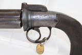 BRITISH Antique SCOTT of LONDON Pepperbox Revolver - 3 of 13