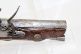British NAPOLEONIC ERA FLINTLOCK Pocket Pistol - 4 of 9