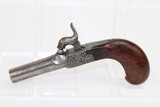 Engraved EUROPEAN .52 Cal Box Lock Pocket Pistol - 1 of 13