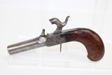 Engraved EUROPEAN .52 Cal Box Lock Pocket Pistol - 9 of 13