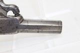 Engraved BRITISH Antique “Haywood” Pocket Pistol - 12 of 12