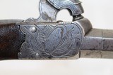Engraved BRITISH Antique “Haywood” Pocket Pistol - 8 of 12