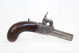 Engraved BRITISH Antique “Haywood” Pocket Pistol - 9 of 12