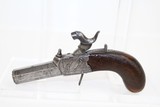 Engraved BRITISH Antique “Haywood” Pocket Pistol - 7 of 12