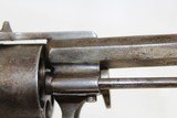 BELGIAN Antique MEYERS Brevete PINFIRE Revolver - 7 of 11