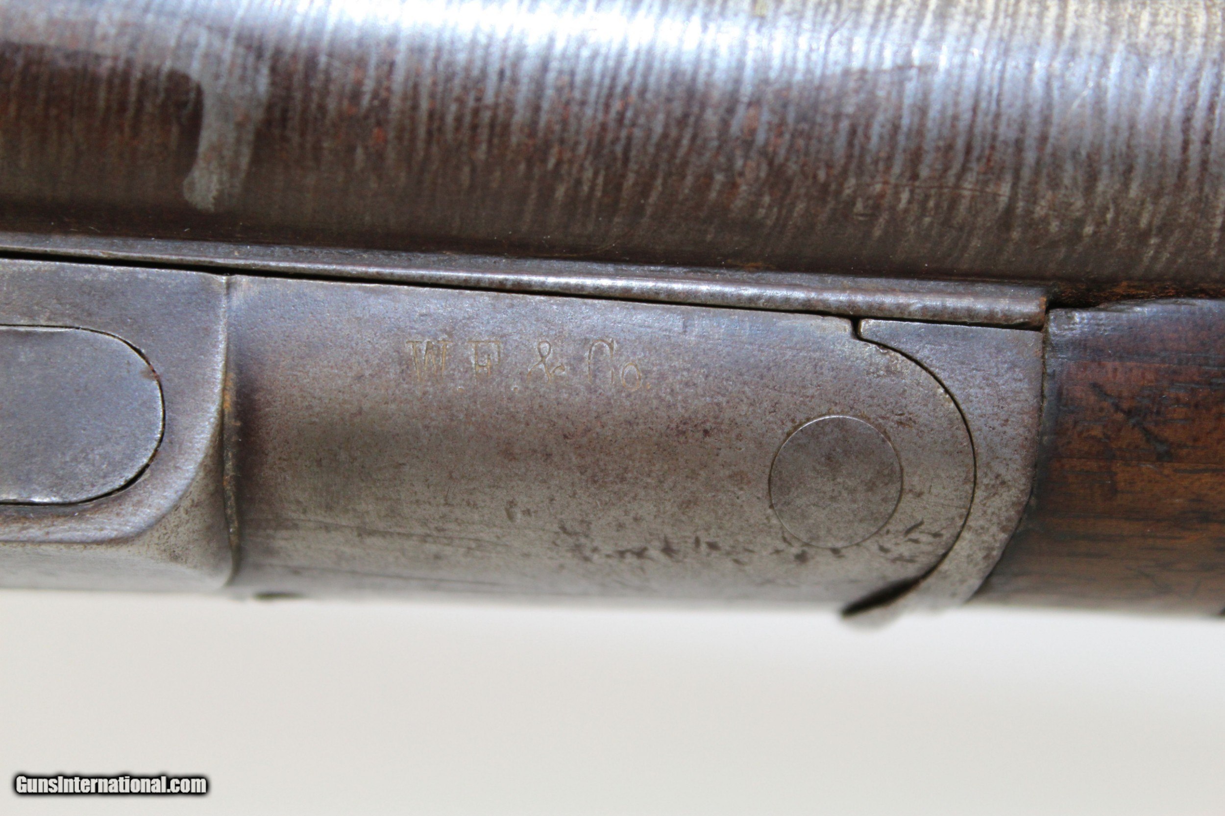 WELLS FARGO Marked Antique REMINGTON Shotgun