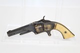 Antique SMITH & WESSON Model 1 .22 RIMFIRE Revolver - 1 of 11