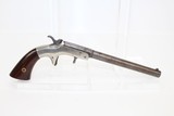 Antique FRANK WESSON Single Shot 22 RIMFIRE Pistol - 8 of 11