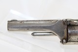 Antique NICKEL Smith & Wesson No. 1 Revolver - 4 of 11