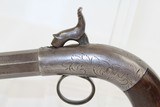 ENGRAVED Antique RING Trigger BACON .36 Cal Pistol - 3 of 12