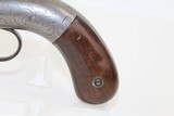 ENGRAVED Antique RING Trigger BACON .36 Cal Pistol - 2 of 12
