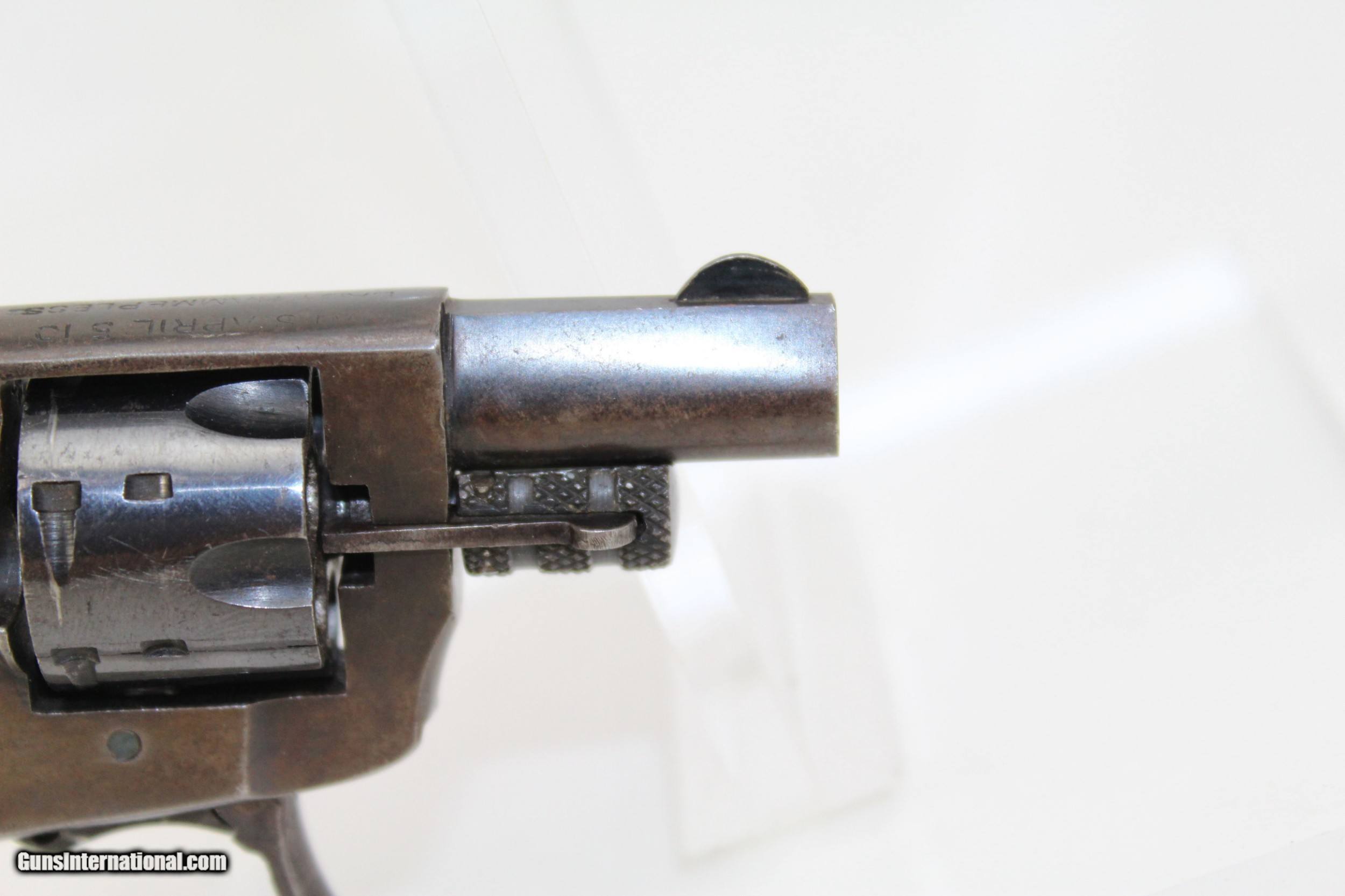 Kolb-Sedgley “BABY HAMMERLESS” .22 Short Revolver