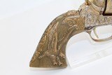 ONE-OF-A-KIND Engraved Pair of Antique COLT SAAs - 16 of 25