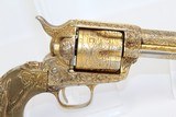 ONE-OF-A-KIND Engraved Pair of Antique COLT SAAs - 25 of 25