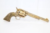 ONE-OF-A-KIND Engraved Pair of Antique COLT SAAs - 24 of 25