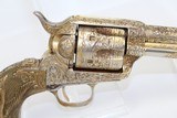 ONE-OF-A-KIND Engraved Pair of Antique COLT SAAs - 17 of 25