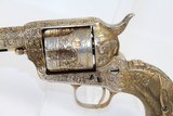 ONE-OF-A-KIND Engraved Pair of Antique COLT SAAs - 5 of 25
