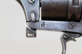BELGIAN Antique MARTIN & CIE 8mm Revolver - 6 of 14