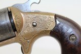 CIVIL WAR Antique NATIONAL ARMS Teat-Fire Revolver - 5 of 17