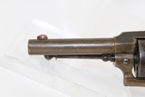 Neat BELGIAN Antique ALL BRASS 8mm Revolver - 9 of 9