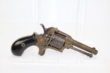 Neat BELGIAN Antique ALL BRASS 8mm Revolver - 1 of 9