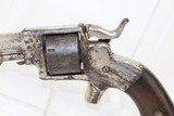 CIVIL WAR-era Antique ETHAN ALLEN & CO 22 Revolver - 3 of 8