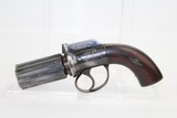 BRITISH Antique BLISSET of LONDON Cased PEPPERBOX - 2 of 16