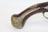 “1745” Dated EUROPEAN Antique FLINTLOCK Pistol - 2 of 17
