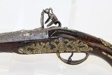 “1745” Dated EUROPEAN Antique FLINTLOCK Pistol - 14 of 17