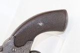 CASED, ENGRAVED Antique JOSEPH BENTLEY Revolver - 4 of 17