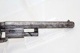 CASED, ENGRAVED Antique JOSEPH BENTLEY Revolver - 15 of 17