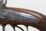 BOHEMIAN Antique DOUBLE BARREL Pistol by WIESNER - 6 of 12