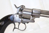 BELGIAN Antique LEFAUCHEUX M1854 Pinfire Revolver - 12 of 13