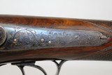 Mint BRITISH Antique HUNTER SxS Percussion Shotgun - 9 of 25