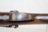 Mint BRITISH Antique HUNTER SxS Percussion Shotgun - 12 of 25