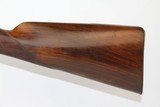 Mint BRITISH Antique HUNTER SxS Percussion Shotgun - 5 of 25