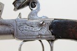 BRACE of BRITISH Antique FLINTLOCK .44 Cal Pistols - 18 of 25